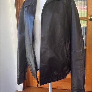 Chocolate Brown Leather Jacket